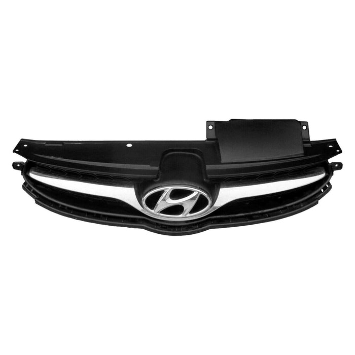 2008-2009 Hyundai Tucson Grille From 6-1-08 Assembly - HY1200176-Partify-Painted-Replacement-Body-Parts