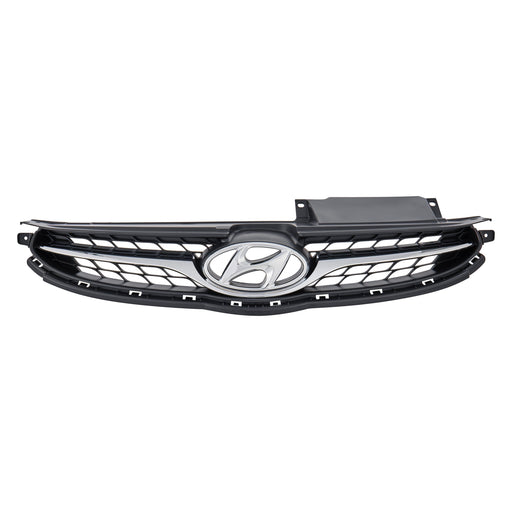 2011-2013 Hyundai Elantra GL/GLS/L Grille Usa Built Assembly - HY1200178-Partify-Painted-Replacement-Body-Parts