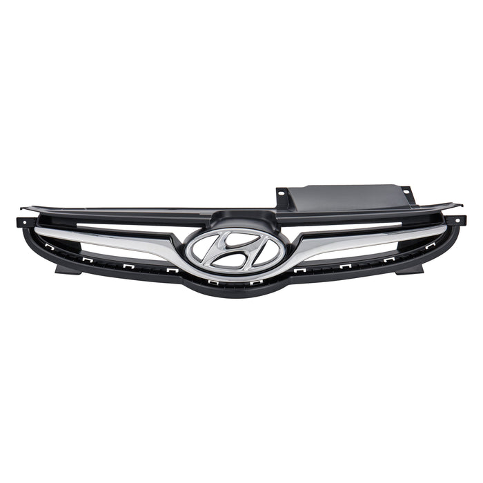 2014-2016 Hyundai Elantra Grille Usa Built Chrome Assembly - HY1200179-Partify-Painted-Replacement-Body-Parts