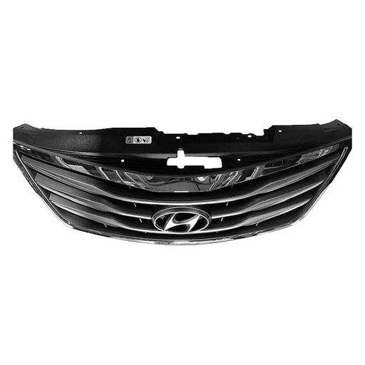 2015-2017 Hyundai Azera Grille Assembly - HY1200198-Partify-Painted-Replacement-Body-Parts