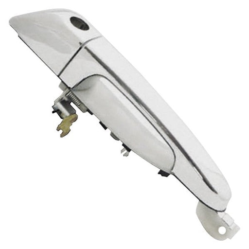 2007-2008 Hyundai Entourage Front Driver Side Exterior Door Handle Chrome - HY1310122-Partify-Painted-Replacement-Body-Parts