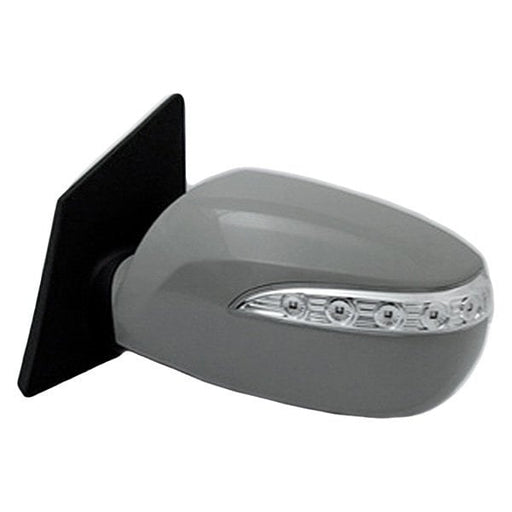 2010-2011 Hyundai Tucson Limited Driver Side Door Mirror Power Non-Heated W/Signal Lamp Assembly - HY1320177-Partify-Painted-Replacement-Body-Parts