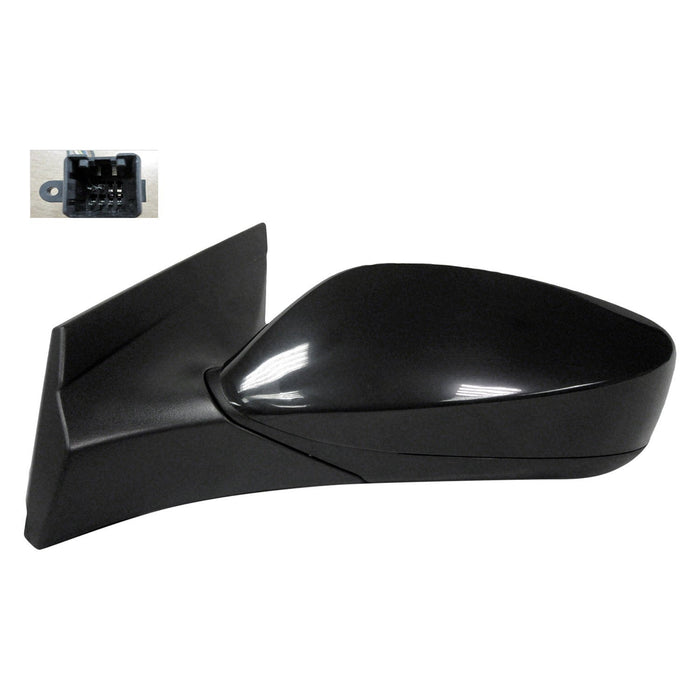 2012-2017 Hyundai Accent Driver Side Door Mirror Power Non-Heated W/O Signal Lamps Assembly - HY1320180-Partify-Painted-Replacement-Body-Parts