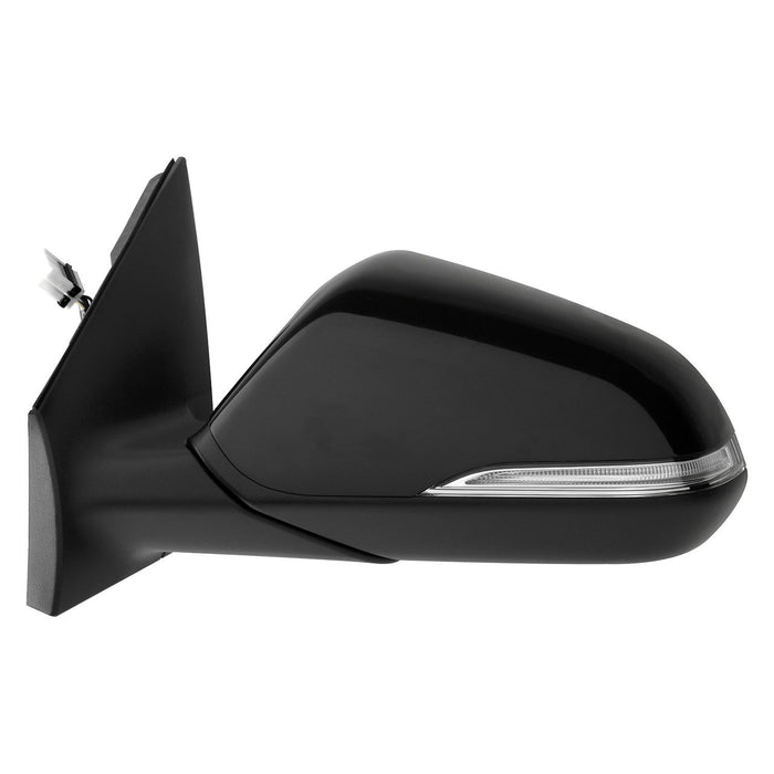 2015-2017 Hyundai Sonata Driver Side Door Mirror Power Heated W/O Blind Spot Detection W/Signal Lamp Assembly - HY1320204-Partify-Painted-Replacement-Body-Parts