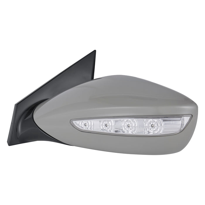 2011-2015 Hyundai Sonata Hybrid/Hybrid Limited/Hybrid Premium Driver Side Door Mirror Gloss Assembly - HY1320212-Partify-Painted-Replacement-Body-Parts