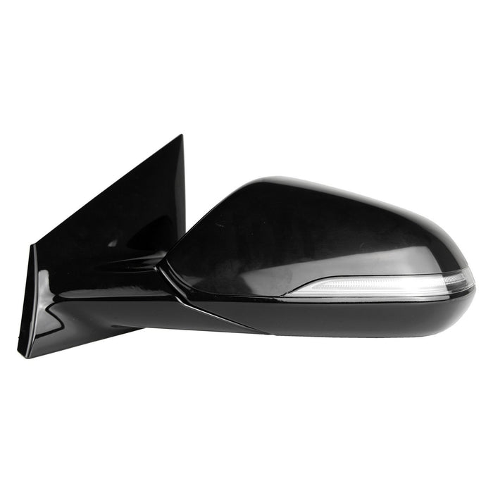 2018-2019 Hyundai Sonata Driver Side Door Mirror Heated W/Blind Spot Detection W/Memory W/Signal Lamp Gloss Assembly - HY1320240-Partify-Painted-Replacement-Body-Parts