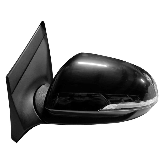 2018-2022 Hyundai Accent GLS Driver Side Door Mirror Assembly - HY1320244-Partify-Painted-Replacement-Body-Parts