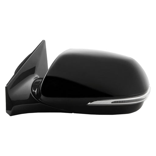 2013-2016 Hyundai Santa Fe Driver Side Door Mirror Heated W/Signal Lamp W/Blind Spot Detection W/O Memory Assembly - HY1320286-Partify-Painted-Replacement-Body-Parts