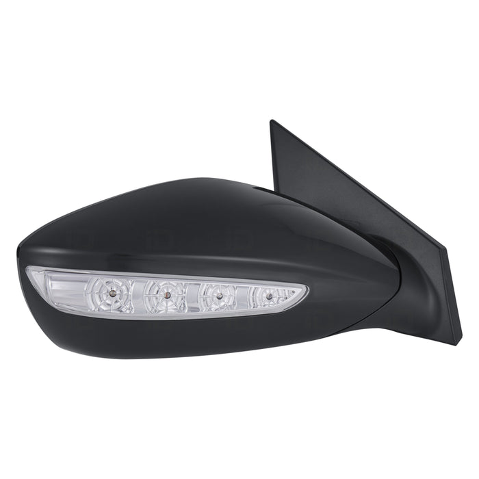 2011 Hyundai Sonata Passenger Side Door Mirror Power Non-Heated W/Signal Lamp Assembly - HY1321167-Partify-Painted-Replacement-Body-Parts