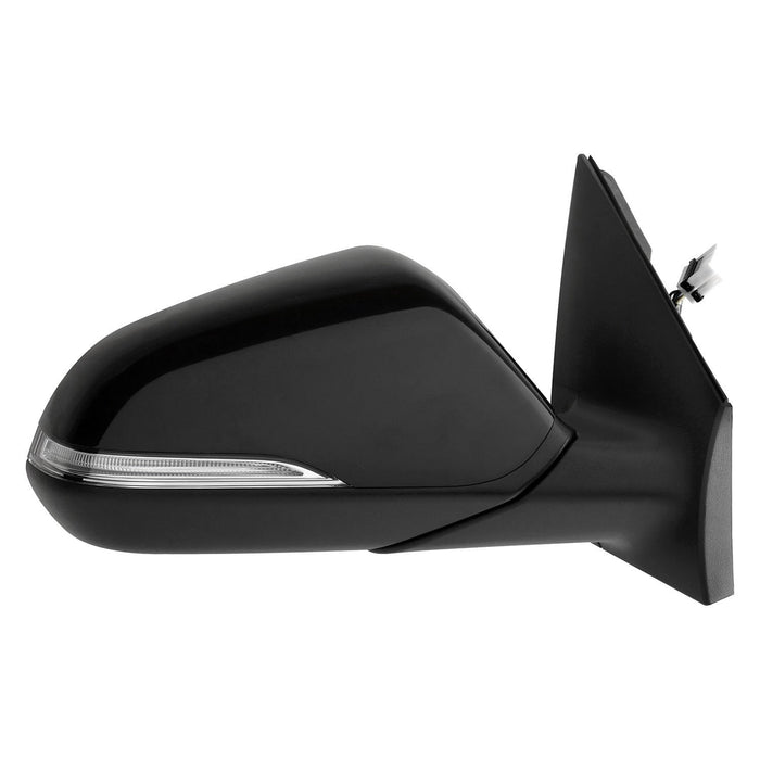 2015-2017 Hyundai Sonata Passenger Side Door Mirror Power Heated W/O Blind Spot Detection W/Signal Lamp Assembly - HY1321204-Partify-Painted-Replacement-Body-Parts