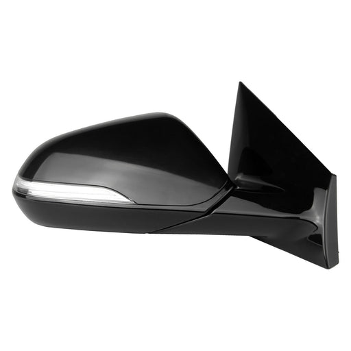 2015-2017 Hyundai Sonata Passenger Side Door Mirror W/Blis W/Signal Lamp W/Memory Gloss Base Assembly - HY1321229-Partify-Painted-Replacement-Body-Parts