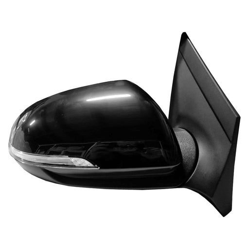 2018-2022 Hyundai Accent GLS Passenger Side Door Mirror Assembly - HY1321244-Partify-Painted-Replacement-Body-Parts