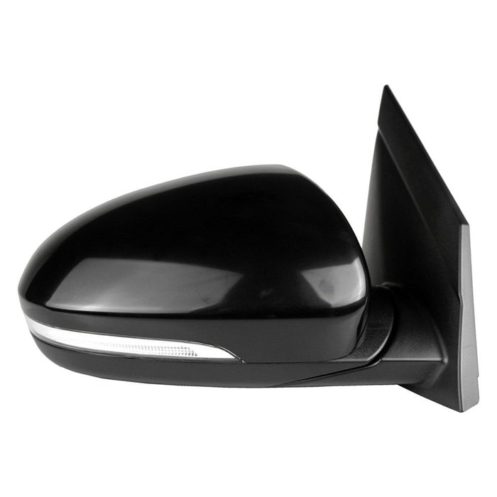 2016-2018 Hyundai Tucson Passenger Side Door Mirror W/O Blind Spot Detection W/Signal Lamps Assembly - HY1321247-Partify-Painted-Replacement-Body-Parts