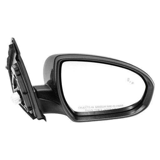 2019-2021 Hyundai Tucson Passenger Side Door Mirror W/O Side View Camera W/Blind Spot Detection W/O Signal Lamp Assembly - HY1321289-Partify-Painted-Replacement-Body-Parts