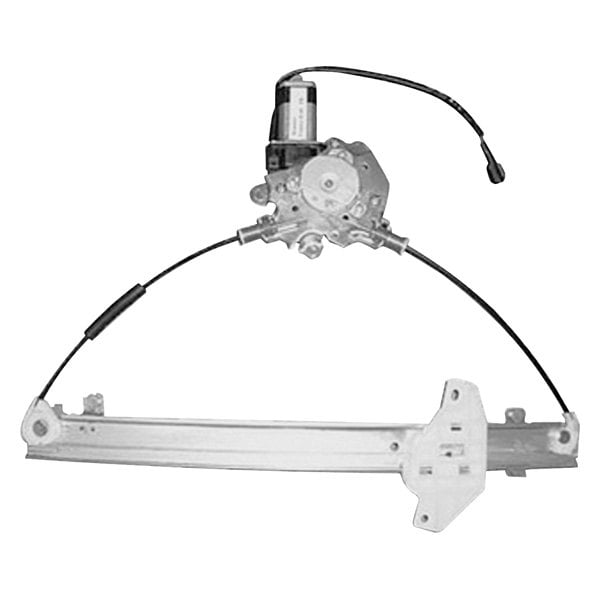1996-2000 Hyundai Elantra Front Passenger Side Window Regulator Regulator & Motor Assembly - HY1351132-Partify-Painted-Replacement-Body-Parts