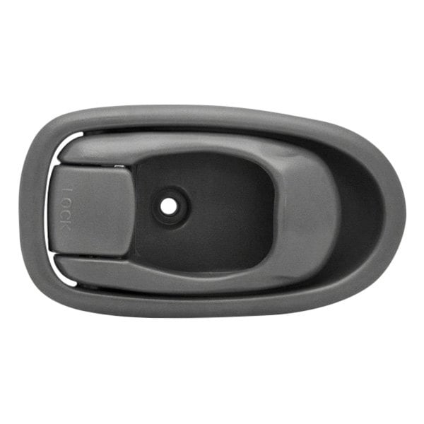 1999-2000 Hyundai Elantra Front Passenger Side Interior Door Handle Gray Inside - HY1353103-Partify-Painted-Replacement-Body-Parts