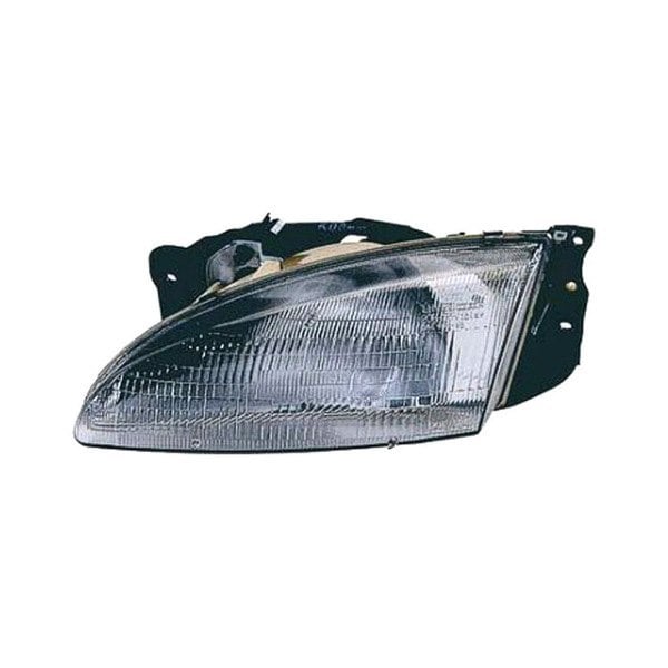 1996-1998 Hyundai Elantra Driver Side Headlight Assembly Composite - HY2502112-Partify-Painted-Replacement-Body-Parts