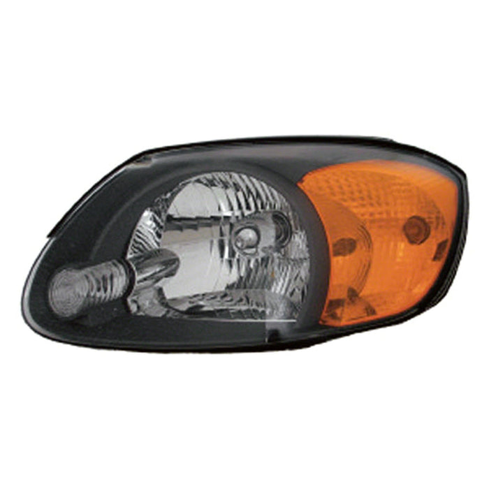 2003-2006 Hyundai Accent Driver Side Headlight Assembly From 9-1-02 To 3-1-06 Composite - HY2502128-Partify-Painted-Replacement-Body-Parts