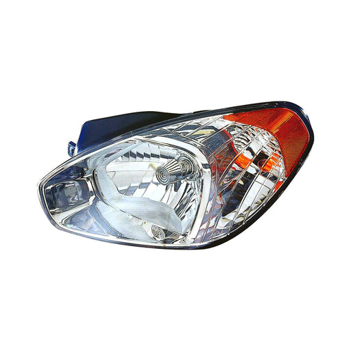 2007-2011 Hyundai Accent Driver Side Headlight Assembly Composite Hatchback/Sedan - HY2502144-Partify-Painted-Replacement-Body-Parts