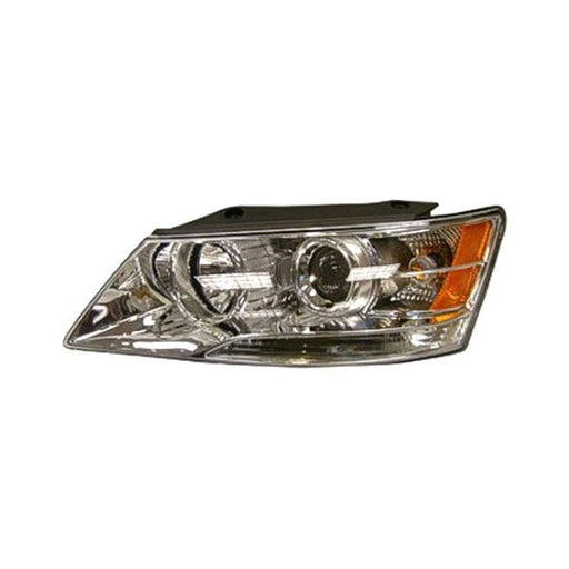 2009-2010 Hyundai Sonata Driver Side Headlight Assembly Composite - HY2502148-Partify-Painted-Replacement-Body-Parts