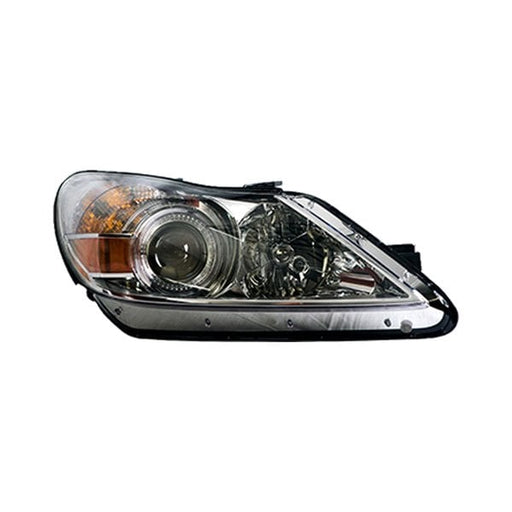 2009-2011 Hyundai Genesis Driver Side Headlight Assembly Halogen Composite Sedan - HY2502152-Partify-Painted-Replacement-Body-Parts