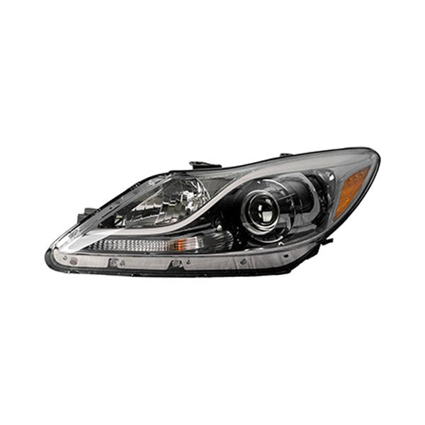 2012-2014 Hyundai Genesis Driver Side Headlight Assembly Xenon W/O Adaptive Headlamps Composite 5L V8 - HY2502174-Partify-Painted-Replacement-Body-Parts