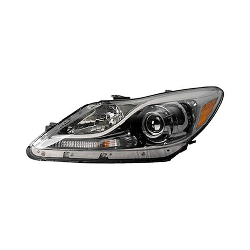 2012-2014 Hyundai Genesis Driver Side Headlight Assembly Xenon W/O Adaptive Headlamps Composite 5L V8 - HY2502174-Partify-Painted-Replacement-Body-Parts
