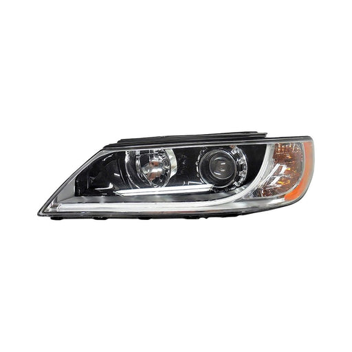 2011 Hyundai Azera Driver Side Headlight Assembly Halogen Composite - HY2502178-Partify-Painted-Replacement-Body-Parts