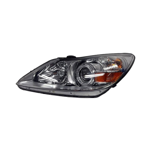 2009-2010 Hyundai Genesis Driver Side Headlight Assembly Halogen W/O Park Assist System Composite 3.8L V6/4.6L V8 Sedan - HY2502195-Partify-Painted-Replacement-Body-Parts