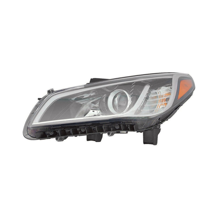 2015-2017 Hyundai Sonata Eco/SE Driver Side Headlight Assembly W/Drl Canada Type Composite - HY2502201-Partify-Painted-Replacement-Body-Parts