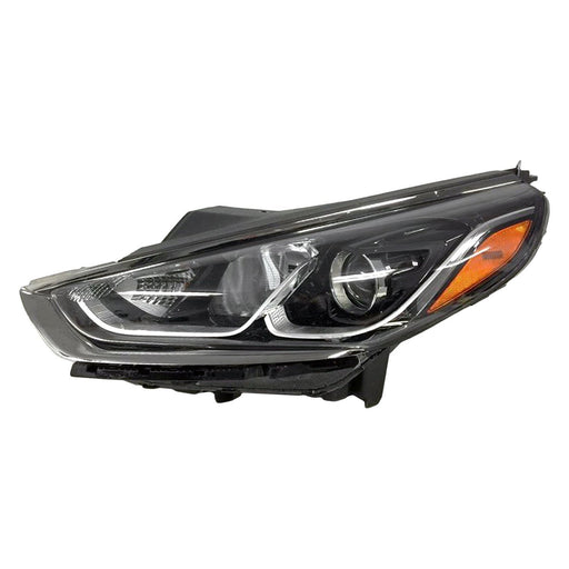 2018-2019 Hyundai Sonata Driver Side Headlight Assembly Halogen Composite - HY2502217-Partify-Painted-Replacement-Body-Parts