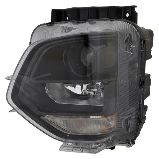 2019-2020 Hyundai Santa Fe Driver Side Headlight Assembly Halogen Composite - HY2502232-Partify-Painted-Replacement-Body-Parts