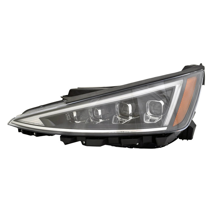 2019-2020 Hyundai Elantra Driver Side Headlight Assembly Led Usa Built Composite - HY2502244-Partify-Painted-Replacement-Body-Parts