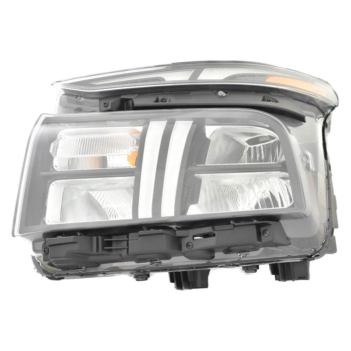2021-2023 Hyundai Santa Fe Essential/Hybrid Blue/Hybrid SEL Premium/Preferred/SE/SEL/Urban/XRT Driver Side Headlight Assembly Composite - HY2502262-Partify-Painted-Replacement-Body-Parts