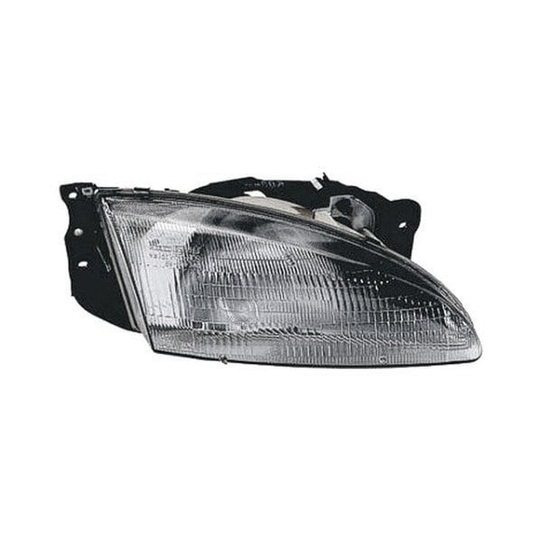 1996-1998 Hyundai Elantra Passenger Side Headlight Assembly Composite - HY2503112-Partify-Painted-Replacement-Body-Parts