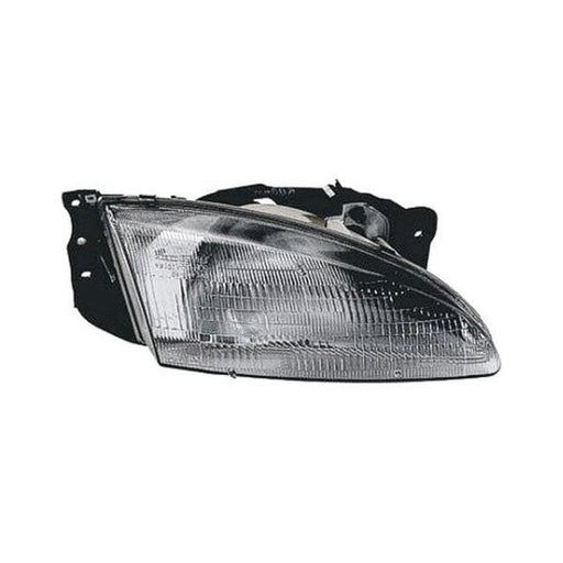 1996-1998 Hyundai Elantra Passenger Side Headlight Assembly Composite - HY2503112-Partify-Painted-Replacement-Body-Parts