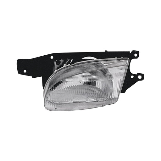 1998-1999 Hyundai Accent Passenger Side Headlight Assembly Composite 4 Door Sedan - HY2503115-Partify-Painted-Replacement-Body-Parts