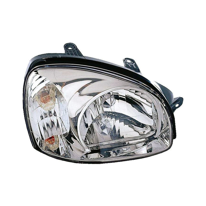 2001-2003 Hyundai Santa Fe Passenger Side Headlight Assembly Includes Park/Signal Lamps To 3/3/03 Composite - HY2503121-Partify-Painted-Replacement-Body-Parts