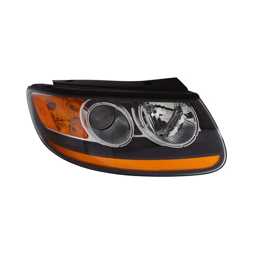 2007-2008 Hyundai Santa Fe Passenger Side Headlight Assembly To 7-11-07 Composite - HY2503139-Partify-Painted-Replacement-Body-Parts