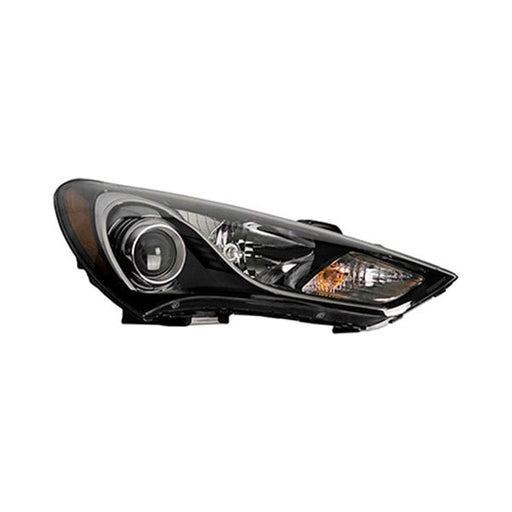 2013-2016 Hyundai Genesis Coupe Passenger Side Headlight Assembly Xenon Composite - HY2503180-Partify-Painted-Replacement-Body-Parts