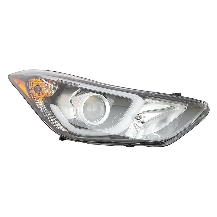 2013-2016 Hyundai Elantra/Elantra Coupe Passenger Side Headlight Assembly Korea Built W/Led Position Lamp Composite - HY2503188-Partify-Painted-Replacement-Body-Parts