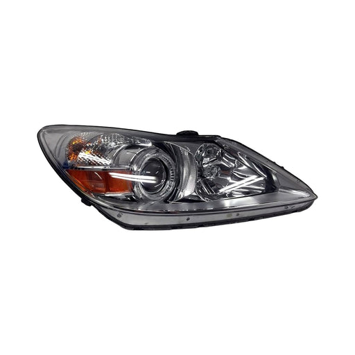 2009-2010 Hyundai Genesis Passenger Side Headlight Assembly Halogen W/O Park Assist System Composite 3.8L V6/4.6L V8 Sedan - HY2503195-Partify-Painted-Replacement-Body-Parts