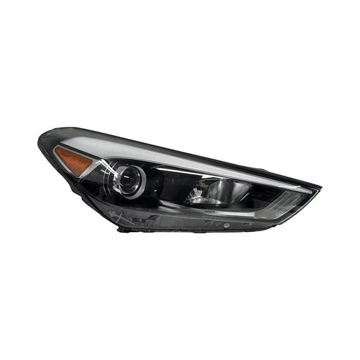 2016-2018 Hyundai Tucson Passenger Side Headlight Assembly Hid Composite - HY2503202-Partify-Painted-Replacement-Body-Parts
