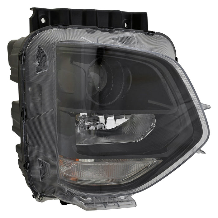 2019-2020 Hyundai Santa Fe Passenger Side Headlight Assembly Halogen Composite - HY2503232-Partify-Painted-Replacement-Body-Parts