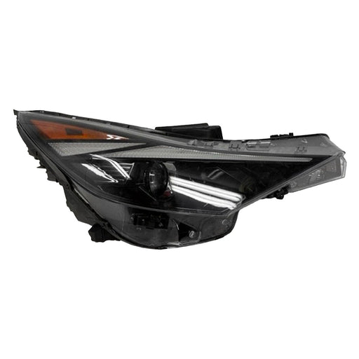 2021-2023 Hyundai Elantra Passenger Side Headlight Assembly Halogen Usa Built Composite - HY2503247-Partify-Painted-Replacement-Body-Parts