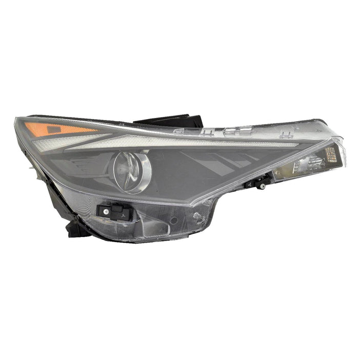 2021-2023 Hyundai Elantra Passenger Side Headlight Assembly Halogen Korea Built Composite - HY2503248-Partify-Painted-Replacement-Body-Parts