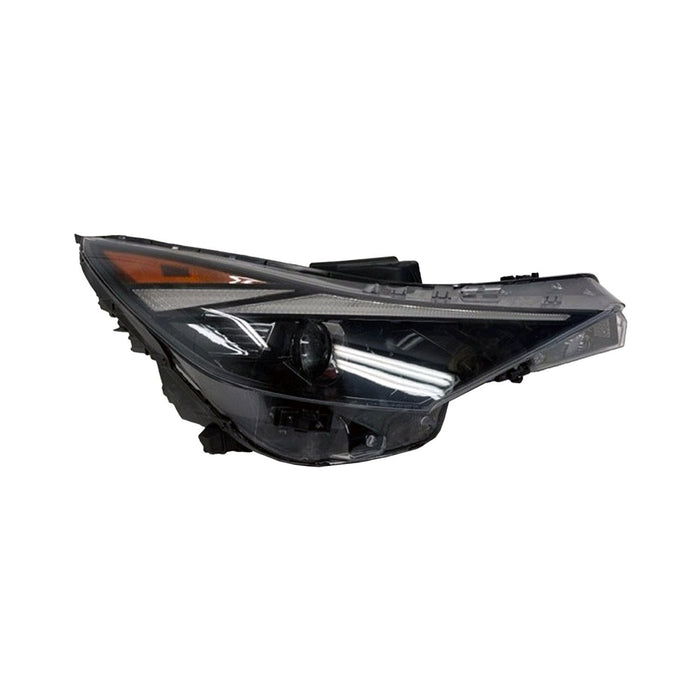 2021-2023 Hyundai Elantra Passenger Side Headlight Assembly Led Usa Built Composite - HY2503258-Partify-Painted-Replacement-Body-Parts