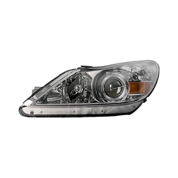 2011-2014 Hyundai Genesis Driver Side Headlight Lens Housing Halogen Sedan - HY2518100-Partify-Painted-Replacement-Body-Parts