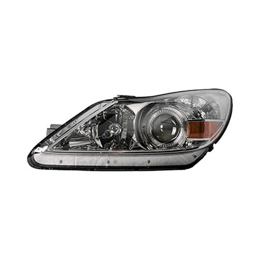2009-2010 Hyundai Genesis Driver Side Headlight Lens Housing Halogen - HY2518101-Partify-Painted-Replacement-Body-Parts
