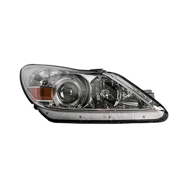 2009-2010 Hyundai Genesis Passenger Side Headlight Lens Housing Halogen - HY2519101-Partify-Painted-Replacement-Body-Parts